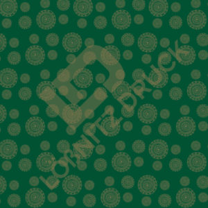 Bastelpapier Green and Gold Bohemian Muster 05