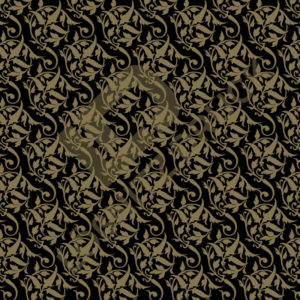 Bastelpapier Set Metallic Bold, Black & Gold, blumig, 6-teilig, 30,5 x 30,5 cm, schwarz, gold, kräftig