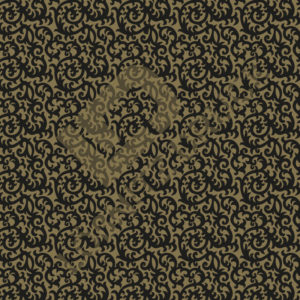 Bastelpapier Set Metallic Bold, Black & Gold, Ornament, 6-teilig, 30,5 x 30,5 cm, schwarz, gold, kräftig