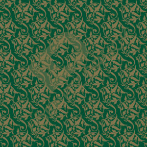 Bastelpapier Set Metallic Bold, Green & Gold, Ornament, 6-teilig, 30,5 x 30,5 cm, grün, gold, kräftig