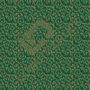 Bastelpapier Set Metallic Bold, Green & Gold, Ornament, 6-teilig, 30,5 x 30,5 cm, grün, gold, kräftig