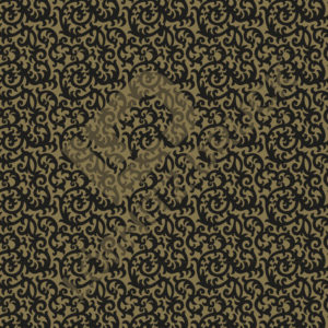 Bastelpapier Set Metallic Floral, Black & Gold, Ornament, 6-teilig, 30,5 x 30,5 cm, schwarz, gold, Blumen