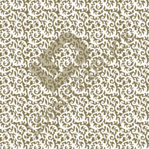 Bastelpapier Set Metallic Floral, White & Gold, Ornament, 6-teilig, 30,5 x 30,5 cm, weiß, gold, Blumen