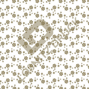 Bastelpapier Set Metallic Floral, White & Gold, Blüte, 6-teilig, 30,5 x 30,5 cm, weiß, gold, Blumen