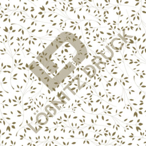 Bastelpapier Set Metallic Floral, White & Gold, Zweige, 6-teilig, 30,5 x 30,5 cm, weiß, gold, Blumen