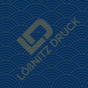 Bastelpapier Set Metallic Geometric, Blue & Gold, Linien Halbkreis, 6-teilig, 30,5 x 30,5 cm, blau, gold, Geometrie