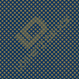 Bastelpapier Set Metallic Dots, Blue & Gold, große Punkte, 6-teilig, 30,5 x 30,5 cm, blau, gold