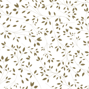Platzdeckchen Motiv Floral, gold