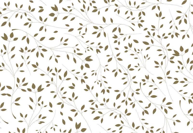 Platzdeckchen Motiv Floral, gold