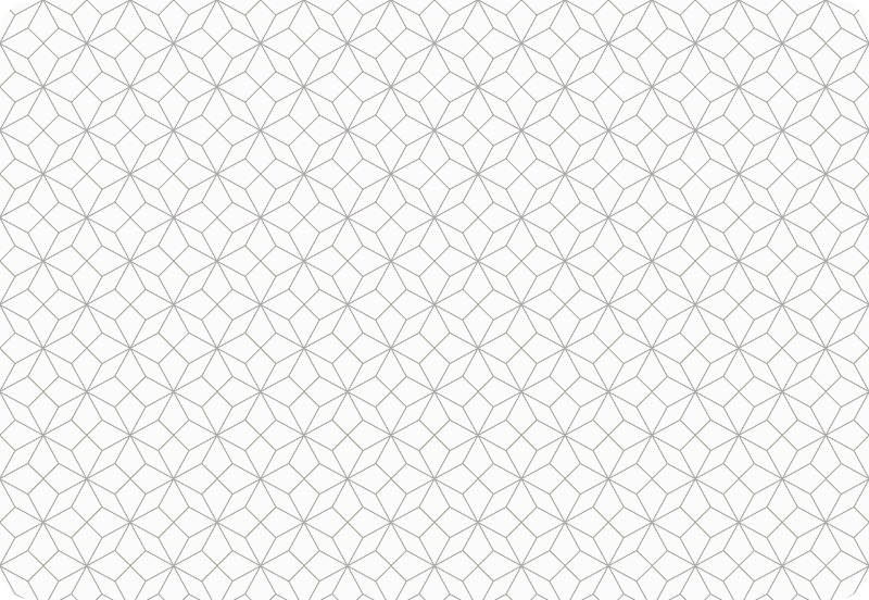 Platzdeckchen Geometric Metalleffekt silber