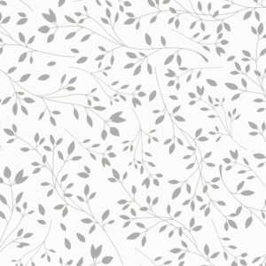 Platzdeckchen Floral Metalleffekt silber