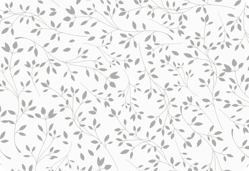 Platzdeckchen Floral Metalleffekt silber