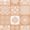 Fliesenaufkleber terracotta