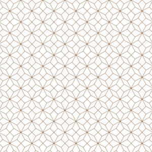 Platzdeckchen Geometric Metalleffekt bronze
