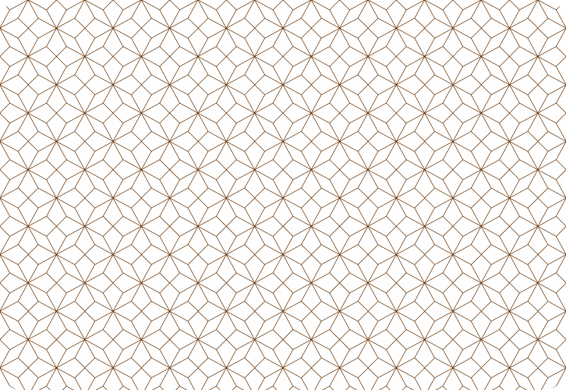 Platzdeckchen Geometric Metalleffekt bronze