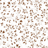 Platzdeckchen Floral Metalleffekt bronze