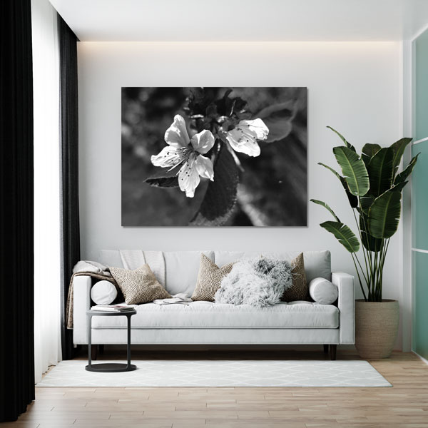 Wandbild einzigartig und modern - Blüte, 60 x 90 cm bis 120 x 180 cm – Bild 2