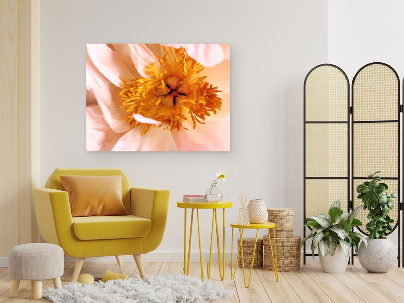 Wandbild einzigartig und modern - Blütenstaubblätter, 60 x 90 cm bis 120 x 180 cm – Bild 2