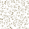 Untersetzer Floral Metalleffekt gold