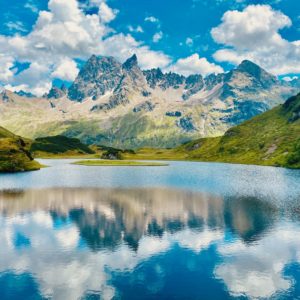 Wandbild - Montafon Silbertal Landscape