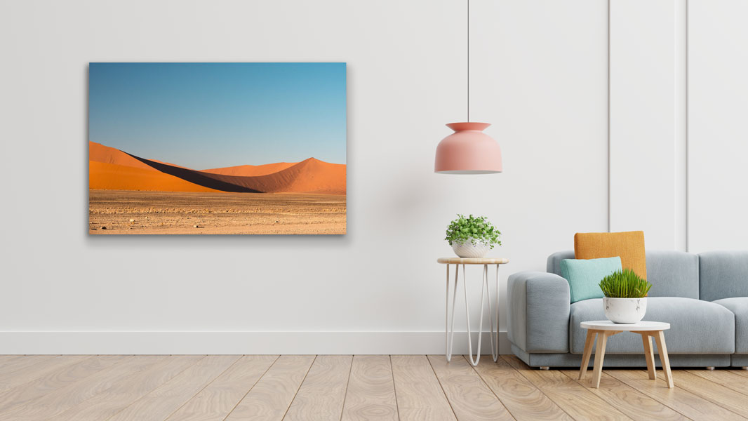 Wandbild Dünen des Namib-Nationalparks - einzigartig und modern, 60 x 90 cm bis 120 x 180 cm – Bild 4