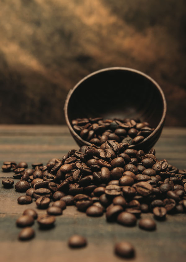 Wandbild - Kaffeebohnen