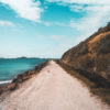 Wandbild Der Weg am Meer