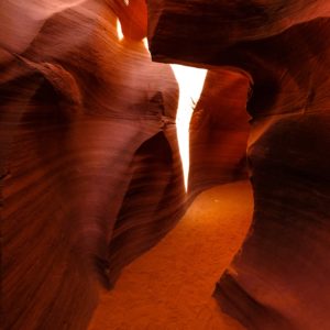 Wandbild - roter Sand